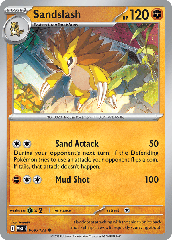Sandslash – Common – Mega Evolution