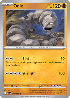 Onix – Common – Mega Evolution