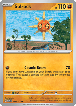 Solrock – Uncommon – Mega Evolution