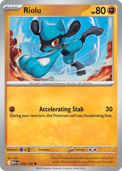 Riolu – Common – Mega Evolution