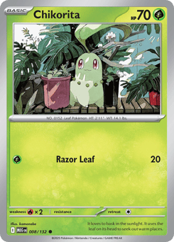 Chikorita – Common – Mega Evolution