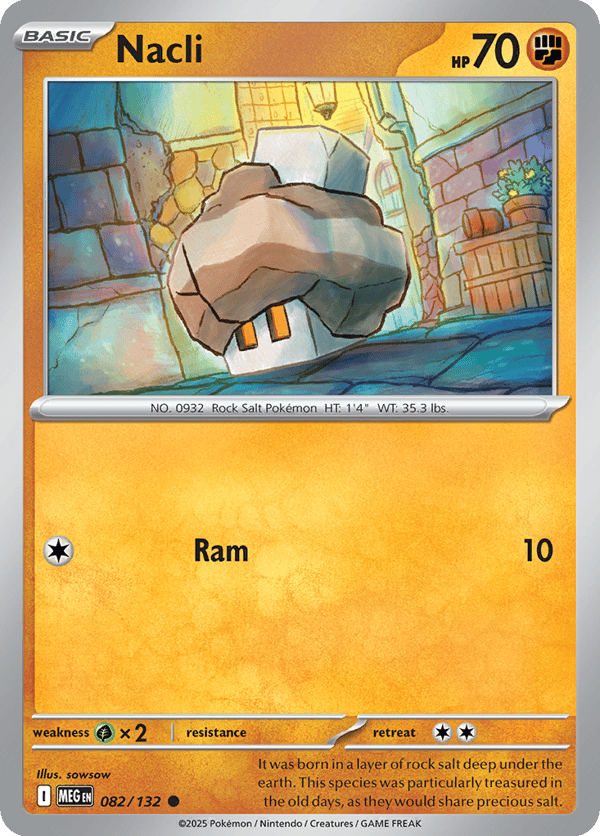 Nacli – Mega Evolution