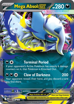 Mega Absol ex – Double Rare – Mega Evolution