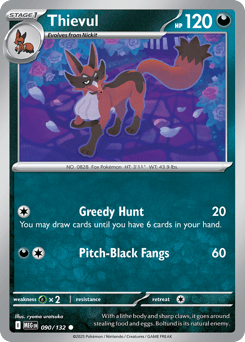 Thievul – Common – Mega Evolution