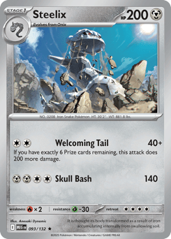 Steelix – Rare – Mega Evolution