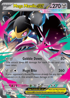 Mega Mawile ex – Double Rare – Mega Evolution