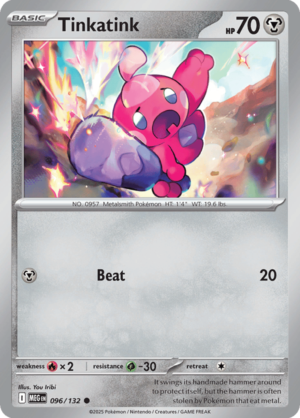 Tinkatink – Common – Mega Evolution