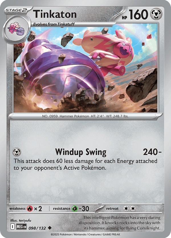 Tinkaton – Uncommon – Mega Evolution