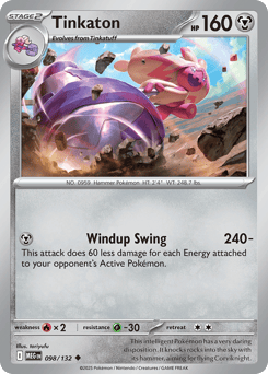 Tinkaton – Uncommon – Mega Evolution