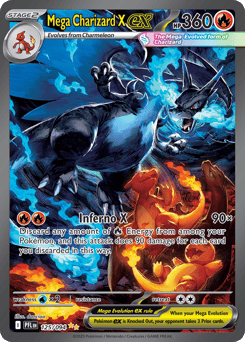 Mega Charizard X ex – Special Illustration Rare – Phantasmal Flames