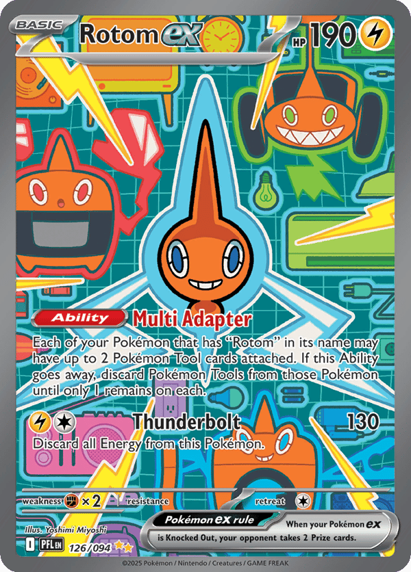 Rotom ex – Special Illustration Rare – Phantasmal Flames