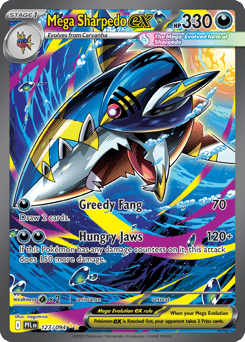 Mega Sharpedo ex – Special Illustration Rare