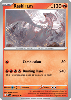Reshiram – Rare