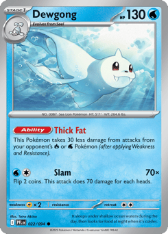 Dewgong – Common