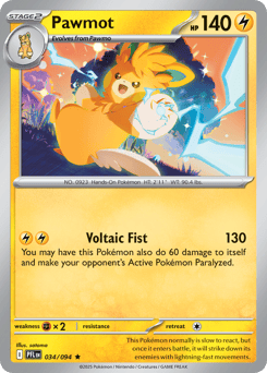 Pawmot – Rare