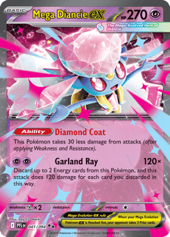Mega Diancie ex – Double Rare