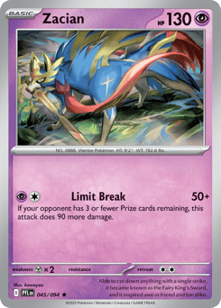 Zacian – Rare