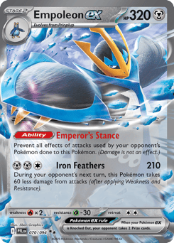Empoleon ex – Double Rare