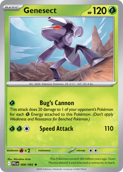 Genesect – Rare