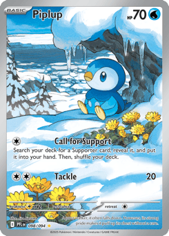 Piplup – Illustration Rare – Phantasmal Flames