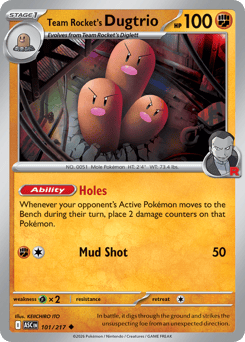 Team Rocket's Dugtrio – Uncommon
