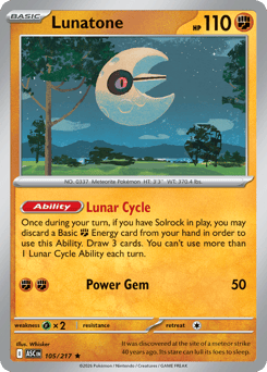 Lunatone – Rare