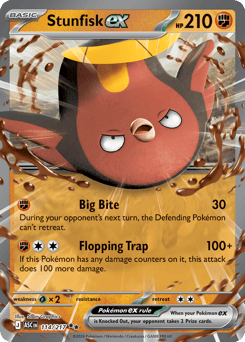 Stunfisk ex – Double Rare