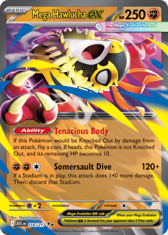 Mega Hawlucha ex – Double Rare
