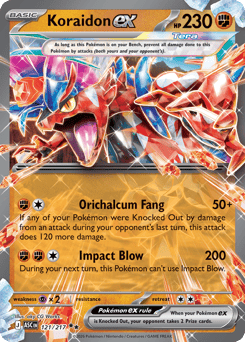 Koraidon ex – Double Rare