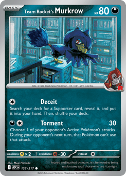 Team Rocket's Murkrow – Common
