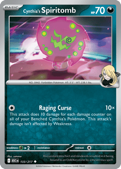 Cynthia's Spiritomb – Uncommon