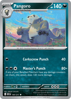 Pangoro – Uncommon