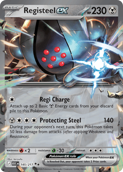 Registeel ex – Double Rare