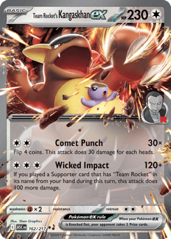Team Rocket's Kangaskhan ex – Double Rare