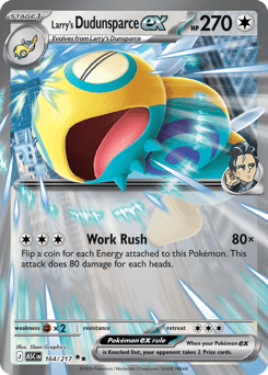 Larry's Dudunsparce ex – Double Rare
