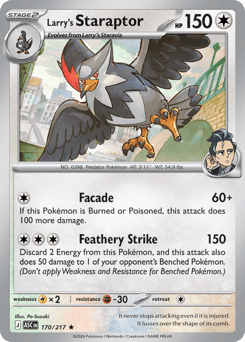 Larry's Staraptor – Rare