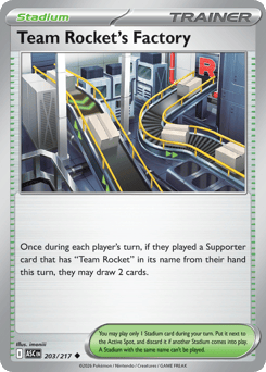Team Rocket's Factory – Uncommon