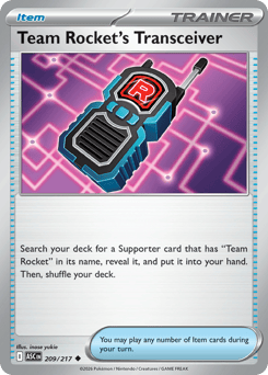 Team Rocket's Transceiver – Uncommon