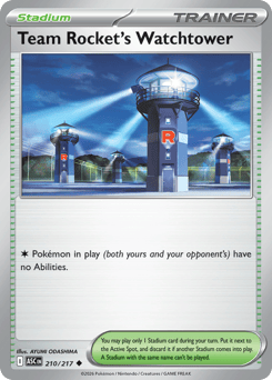 Team Rocket's Watchtower – Uncommon