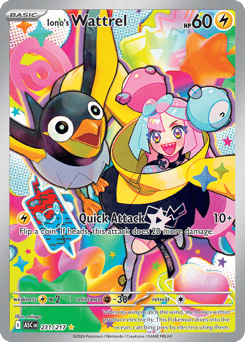 Iono's Wattrel – Illustration Rare