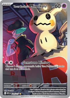 Team Rocket's Mimikyu – Illustration Rare