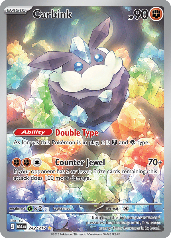 Carbink – Illustration Rare – Ascended Heroes