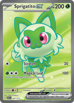 Sprigatito ex – Ultra Rare