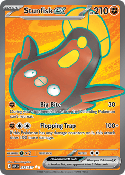 Stunfisk ex – Ultra Rare