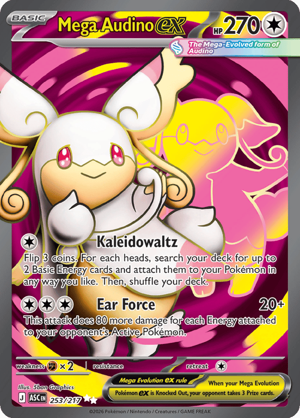 Mega Audino ex – Ascended Heroes