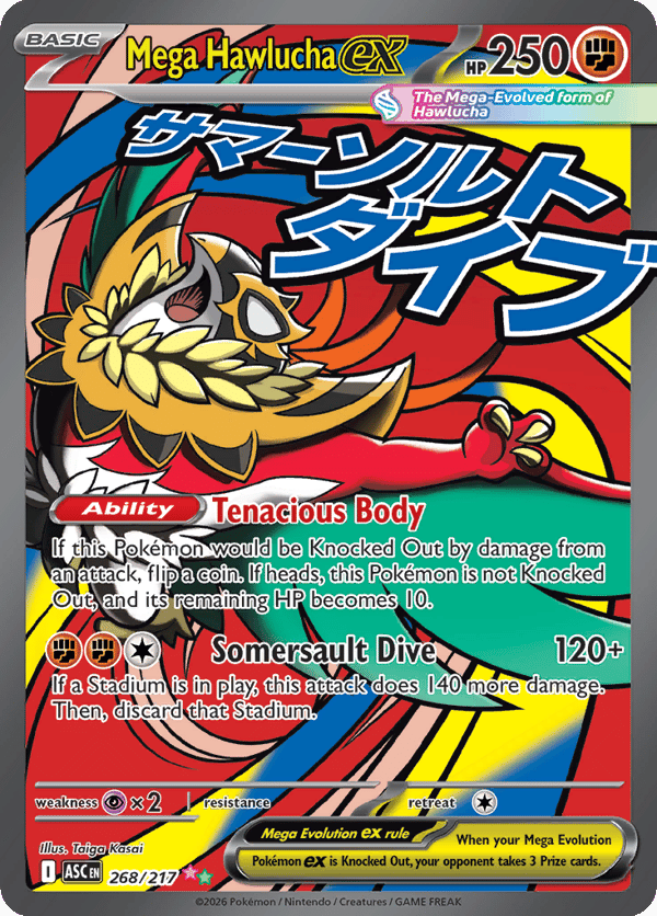 Mega Hawlucha ex – Ascended Heroes