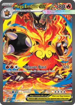 Mega Emboar ex – Special Illustration Rare