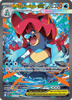 Mega Feraligatr ex – Special Illustration Rare – Ascended Heroes