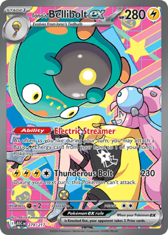 Iono's Bellibolt ex – Special Illustration Rare