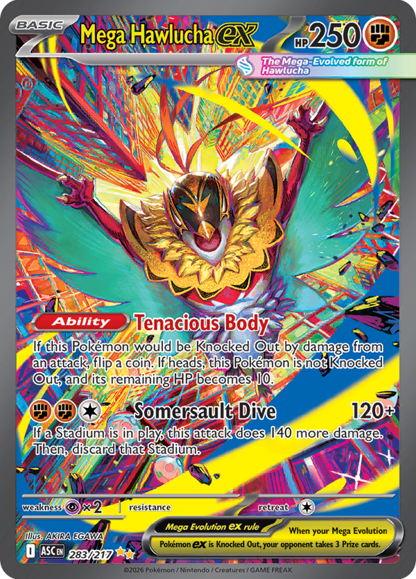 Mega Hawlucha ex – Ascended Heroes